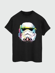 Brands In Black 100% Cotton Star Wars Command Stormtrooper Art Mens T-Shirt - Image 2 of 3