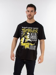 Brands In Black 100% Cotton Star Wars Rock Poster Stormtrooper Mens T-Shirt - Image 1 of 3