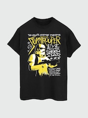 Brands In Black 100% Cotton Star Wars Rock Poster Stormtrooper Mens T-Shirt - Image 2 of 3