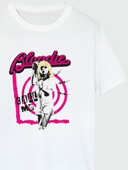 Brands In White Blondie Call Me Women Boyfriend Fit Music T-Shirt - Image 3 of 3