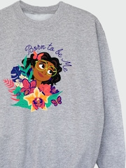 Brands In Grey Encanto Mirabel Born To Be Me Girls Heather Sweatshirt - Image 3 of 3