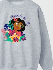 Brands In Grey Encanto Mirabel Born To Be Me Women Heather Sweatshirt - Image 3 of 4