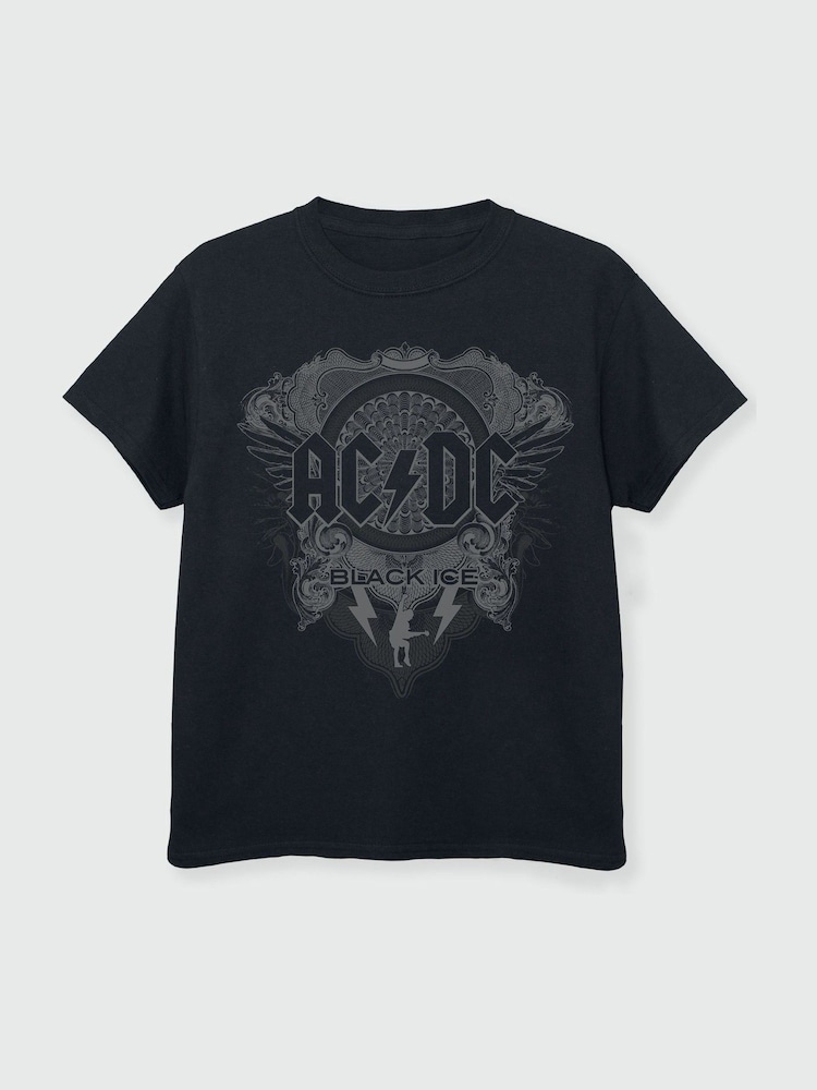 Brands In Black ACDC Ice Boys Music T-Shirt - Image 2 of 2