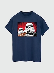 Brands In Blue 100% Cotton Star Wars Stormtrooper Japanese T-Shirt - Image 2 of 3