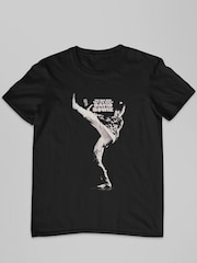 All + Every Black Mens David Bowie The Man Who Sold The World Music 100% Cotton T-Shirt - Image 2 of 3