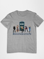 All + Every Grey Doctor Who Regeneration Mens T-Shirt - Image 2 of 3
