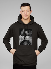 All + Every Black E.T. Phone Home Cinematic Shot Adult Hoodie - Image 1 of 3