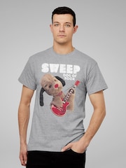 All + Every Grey Sooty Dog Of Rock Sweep Mens T-Shirt - Image 1 of 3