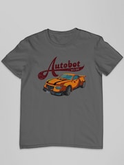 All + Every Grey Transformers Bumblebee Car Autobot Mens 100% Cotton T-Shirt - Image 2 of 3