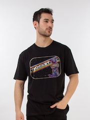 Brands In Black Mens Guardians Of The Galaxy 100% Cotton T-Shirt - Image 1 of 3