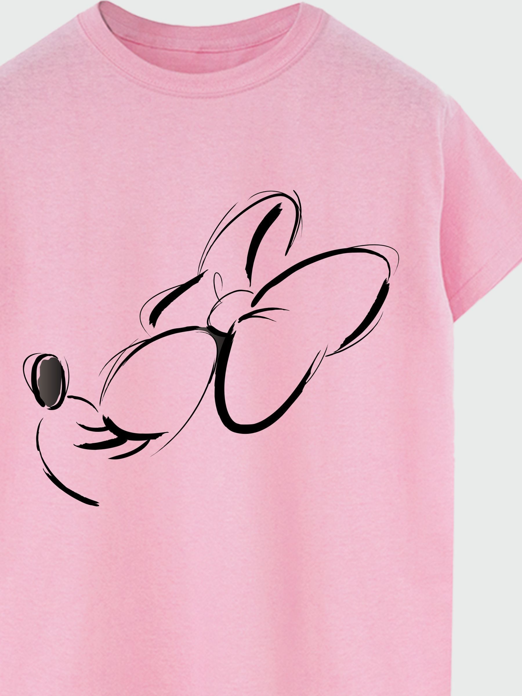 Buy Brands In Pink Women Disney Minnie Mouse 100 Cotton T Shirt from the Next UK online shop