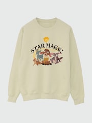 Brands In Cream Wish Star Magic Group Adult Unisex Sand Sweatshirt - Image 2 of 3