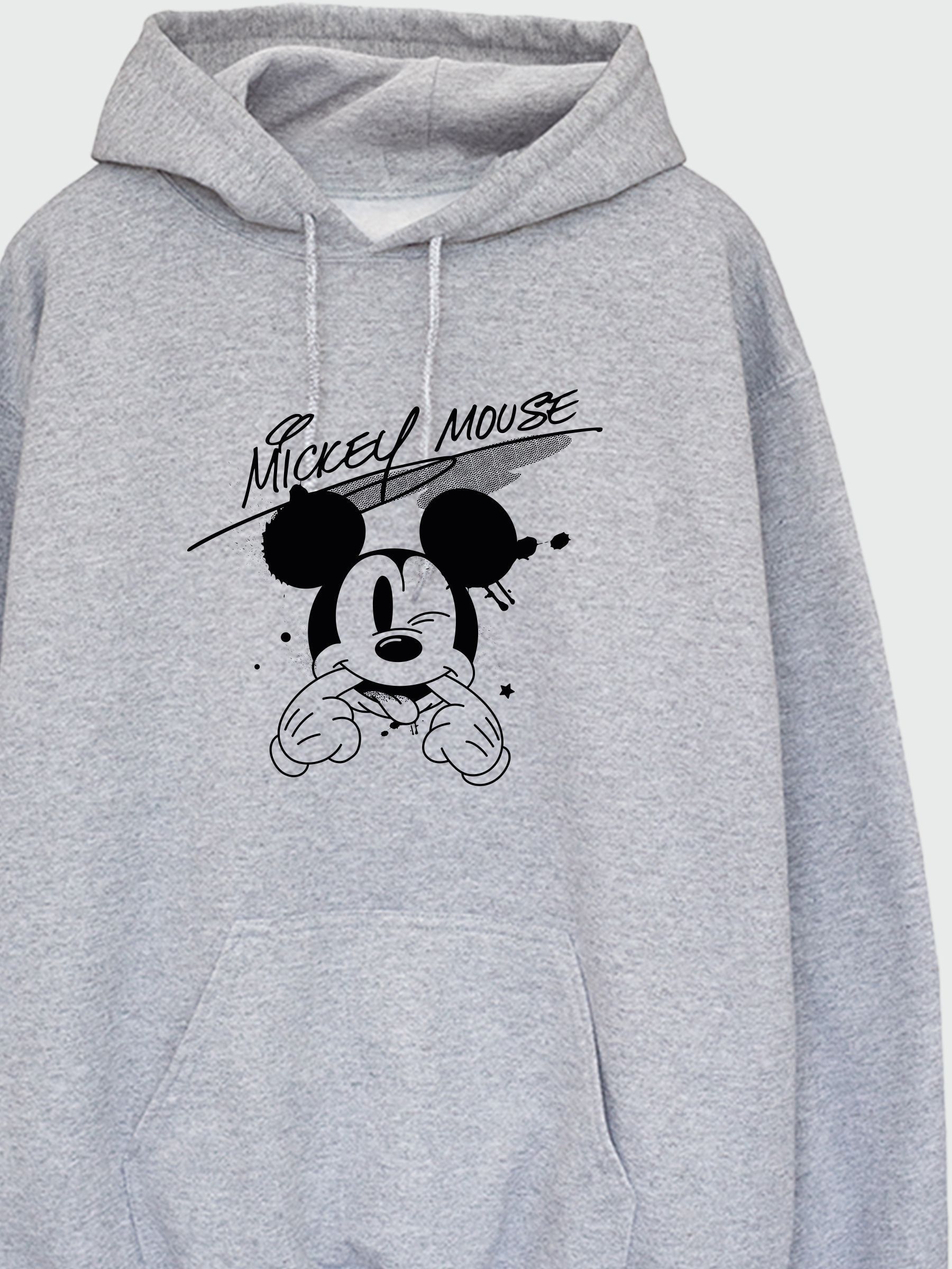 Mickey mouse hoodie mens white shop