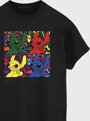 Brands In Black 100% Cotton Pop Art T-Shirt - Image 3 of 3