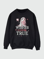 Brands In Black Wish Wishes Come True Women Sweatshirt - Image 2 of 3