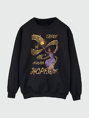 Brands In Black Womens Wish There Is Always Hope Sweatshirt - Image 2 of 3