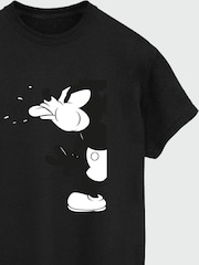 Brands In Black Mens Mickey Mouse Disney 100% Cotton T-Shirt - Image 3 of 3