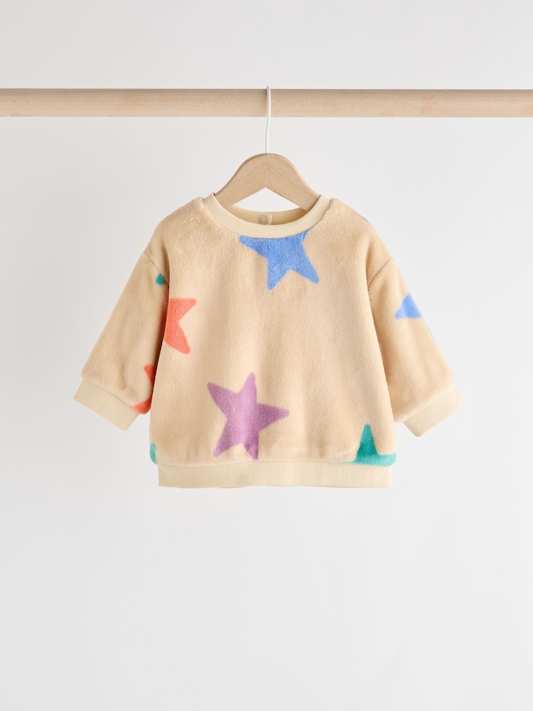 Bright Star Baby Fleece Top and Joggers Set - Image 6 of 16