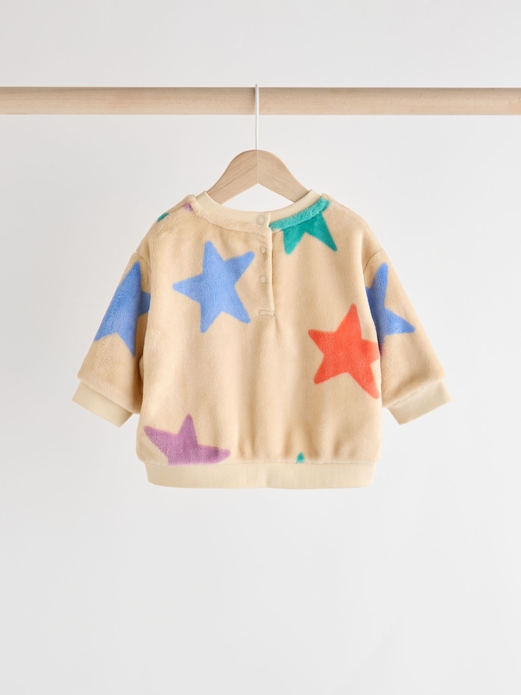 Bright Star Baby Fleece Top and Joggers Set - Image 7 of 16