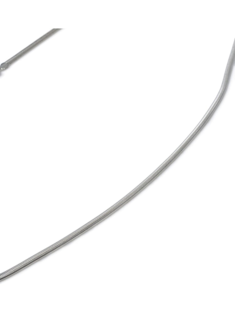 Aela Silver Tone Snake Chain Belly Chain - Image 2 of 2