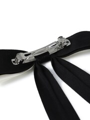 Aela Bow Black & White Barrette - Image 3 of 3