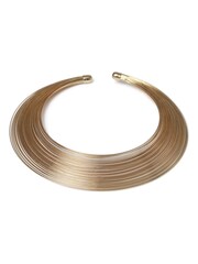 Aela Gold Tone Wire Necklace - Image 1 of 2