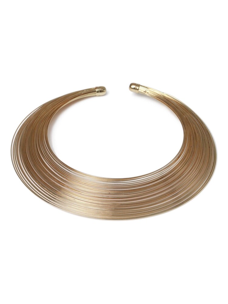 Aela Gold Tone Wire Necklace - Image 1 of 2