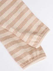Neutral Stripe Baby Knit 100% Cotton Vest Set 3 Piece (0mths-2yrs) - Image 10 of 10