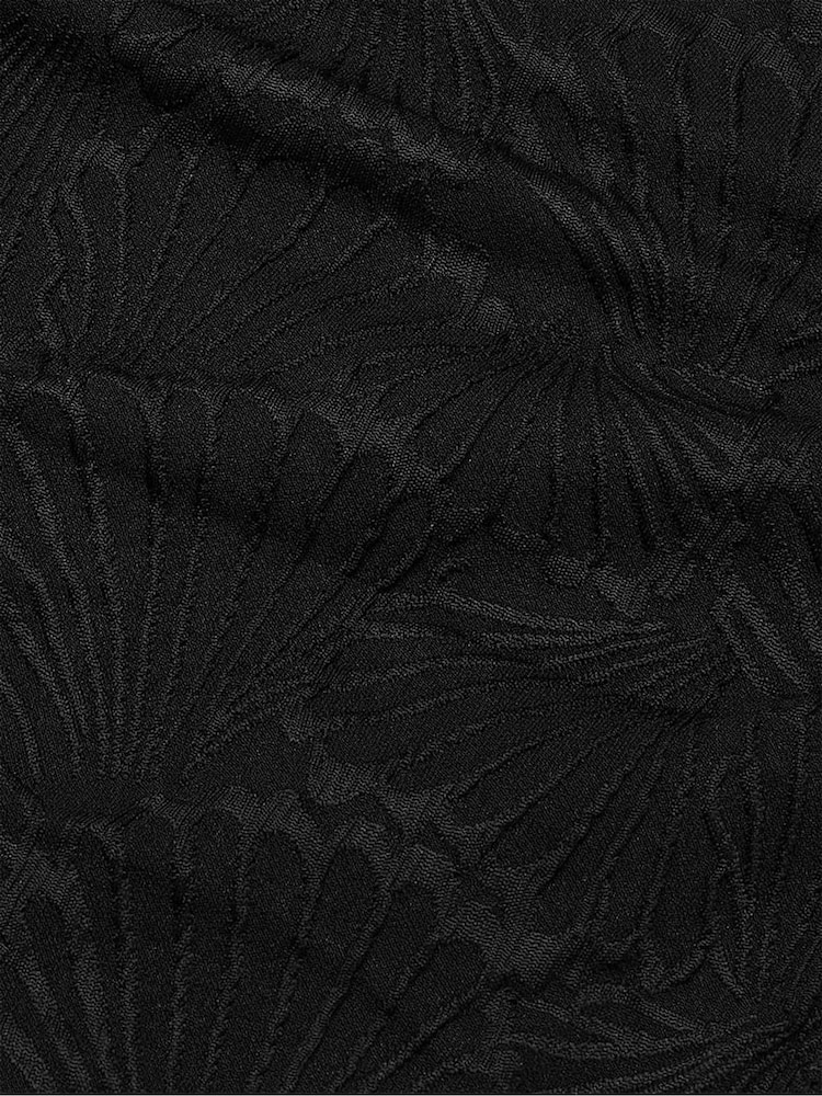 Victoria's Secret PINK Pure Black Triangle Swim Bikini Top - Image 4 of 4