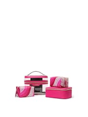 Victoria's Secret Hot Pink 4 in 1 Makeup Bag - Image 1 of 4