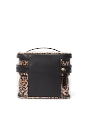 Victoria's Secret Leopard Brown 4 in 1 Makeup Bag - Image 3 of 3
