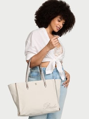 Victoria's Secret Bridal Ivory White Tote Bag - Image 1 of 5