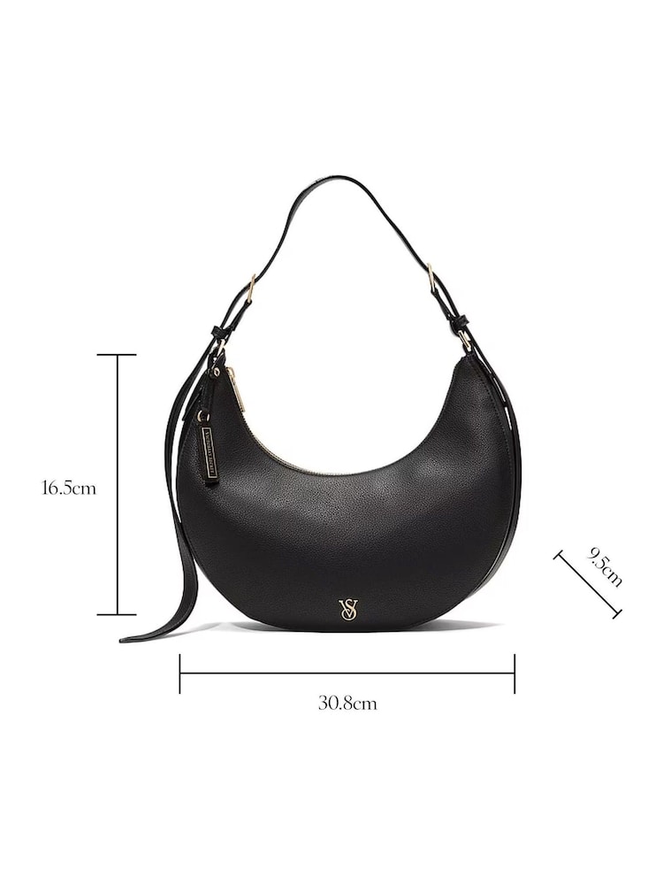 Victoria's Secret Black Hobo Bag - Image 4 of 4