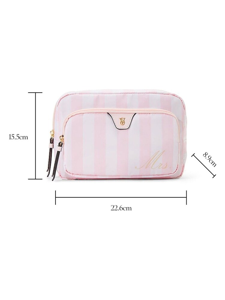 Victoria's Secret Bridal Blush Pink Makeup Bag - Image 4 of 4