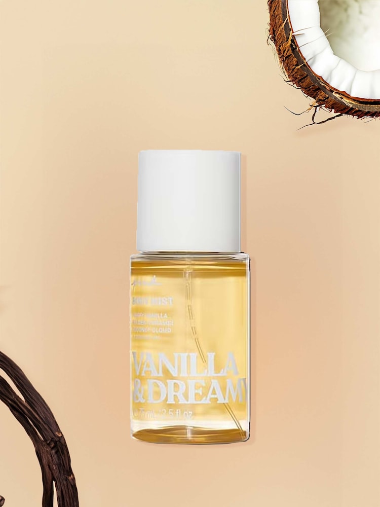 Victoria's Secret PINK Vanilla And Dreamy Body Mist 75ml - Image 1 of 2 Victoria's Secret PINK Vanilla And Dreamy Body Mist 75ml - Image 1 of 2