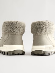 Grey Hiker Lace Up Boots - Image 6 of 7