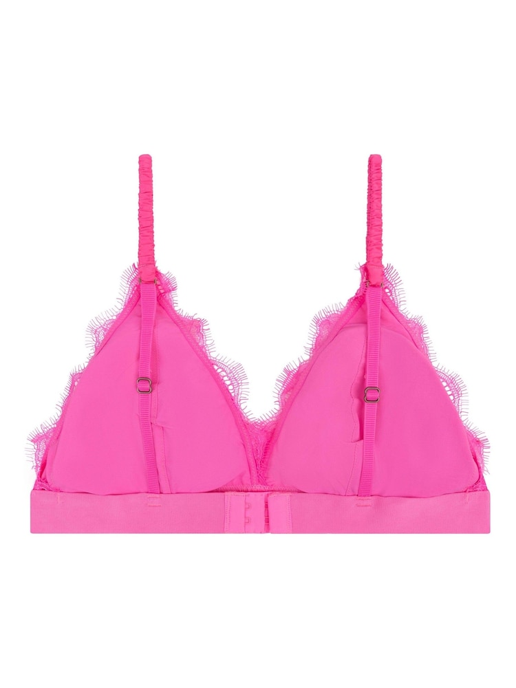 Love Stories Pink Gwen Padded Lace Bralette - Image 2 of 4