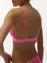 Love Stories Pink Gwen Padded Lace Bralette - Image 4 of 4