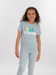 Brands In Blue Princess Dream Girls Baby Stars 100% Cotton Pyjamas - Image 1 of 4