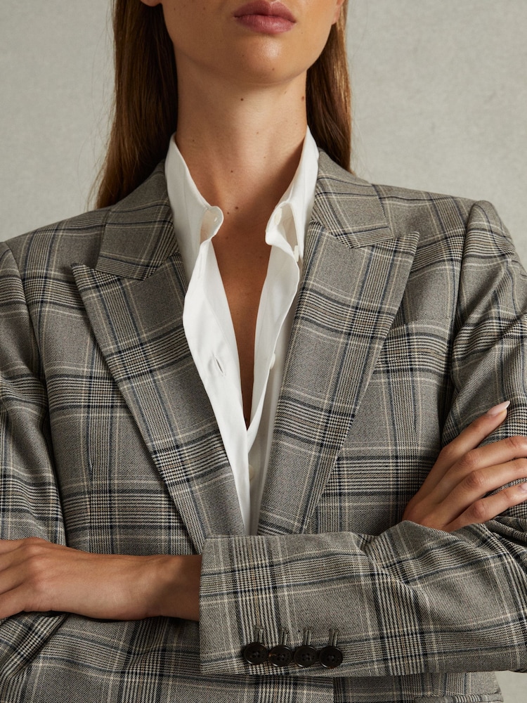 grey check blazer dress Light Grey Gray Blazer Dress Blazer Mens Grey Checked Blazer Dress Shop Grey Check Woven Waist