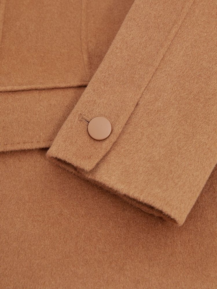 Reiss Maeve Wool Blend Double Breasted Blindseam Trench Coat - Imagen 6 de 6 Reiss Maeve Wool Blend Double Breasted Blindseam Trench Coat - Imagen 6 de 6