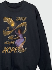 Brands In Black Wish There Is Always Hope Girls Sweatshirt - Image 3 of 4