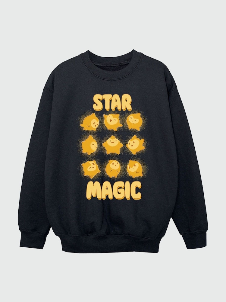 Brands In Black Unisex Wish Star Magic Tile Sweatshirt - Image 2 of 3