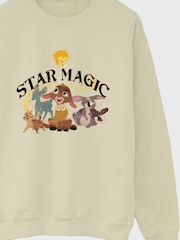 Brands In Cream Wish Star Magic Group Kids Unisex Sand Sweatshirt - Image 3 of 3
