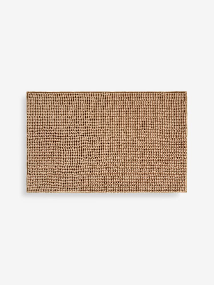 Natural Caramel Bobble Bath Mat - Image 3 of 3 Natural Caramel Bobble Bath Mat - Image 3 of 3
