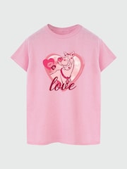 Brands In Pink Scooby Doo Love Kisses Women Baby Boyfriend Fit T-Shirt - Image 2 of 3