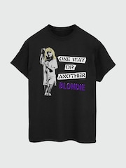 Brands In Black Blondie One Way Or Another Women Boyfriend Fit Music T-Shirt - Image 2 of 3