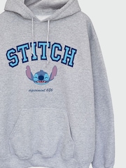 Brands In Grey LiloStitch Collegial Women Heather Hoodie - Image 2 of 2