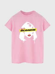 Brands In Pink Blondie Aka Women Boyfriend Fit Music T-Shirt - Image 2 of 3