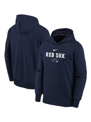 Fanatics Youth Blue Boston Sox Practice Graphic Therma Hoodie - Image 1 of 3